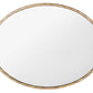 Safavieh Jebediah Oval Metal Mirror - Brass | Mirrors | Modishstore - 2