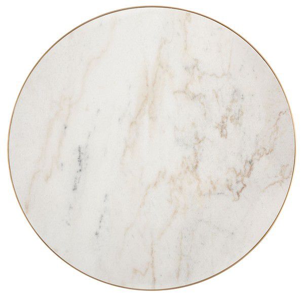 Safavieh Caralyn Rd Marble Coffee Table - White | Coffee Tables | Modishstore - 5