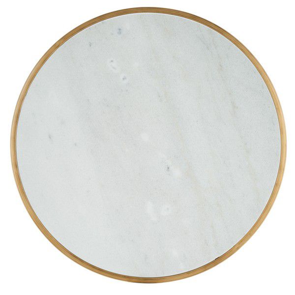 Safavieh Brynna Rd Marble Coffee Table - Bronze | Coffee Tables | Modishstore - 5