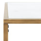 Safavieh Brynna Rect Marble Coffee Table - Bronze | Coffee Tables | Modishstore - 4
