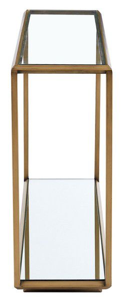 Safavieh Florabella Mirrored Console Ta - Bronze | Console Tables | Modishstore - 3