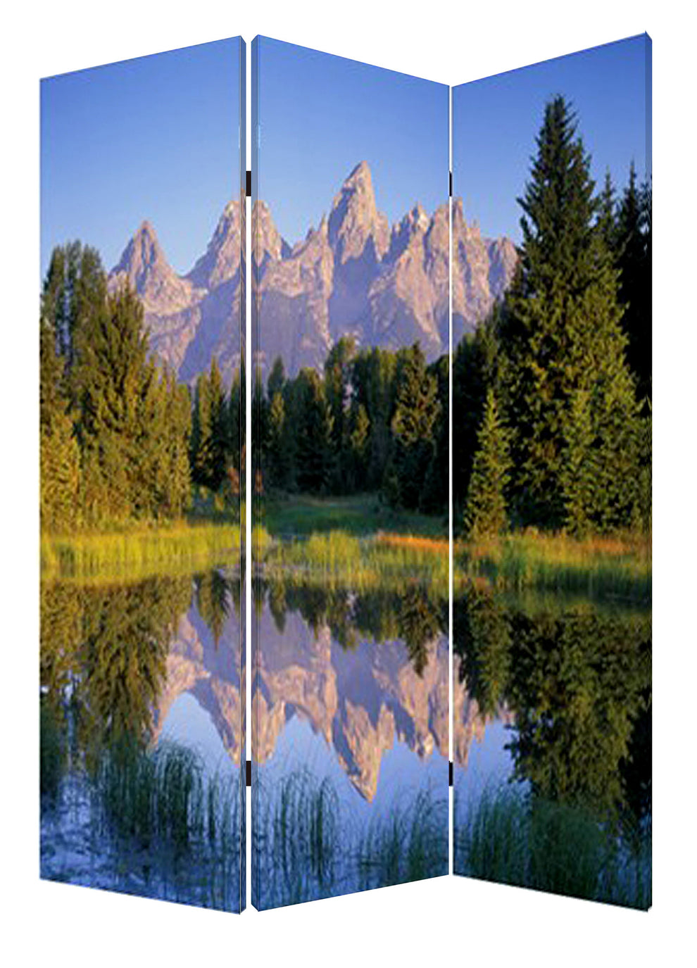 Screen Gems Mountain Peaks Screen - SG-127 | Room Divider | Modishstore-2