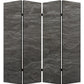 Screen Gems Black Slate Screen - SG-178A | Room Divider | Modishstore