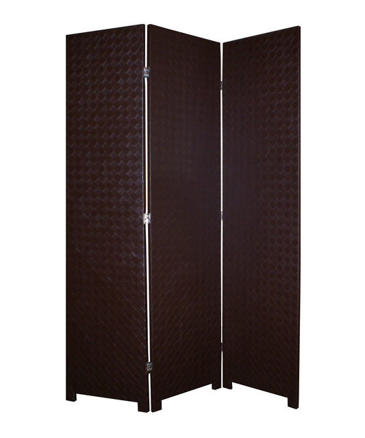 Screen Gems Criss Cross Faux Leather - SG-205 | Room Divider | Modishstore