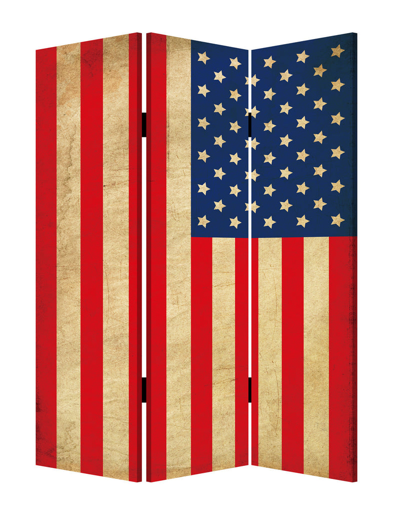 Screen Gems American Flag Screen - SG-219 | Room Divider | Modishstore