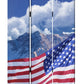 Screen Gems Model American Flag Screen - SG-225 | Room Divider | Modishstore