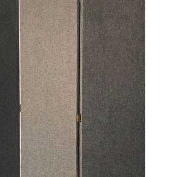 Screen Gems 3 Panel Fabric Soho Screen SG-362 Grey | Room Divider | Modishstore-3