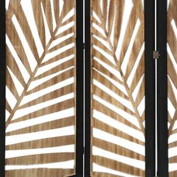 Screen Gems 3 Panel Papete Screen SG-363 Brown | Room Divider | Modishstore-3