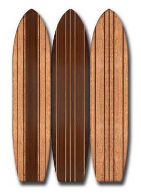 Screen Gems Long Board Surfboard Screen SG-376 | Room Divider | Modishstore-2