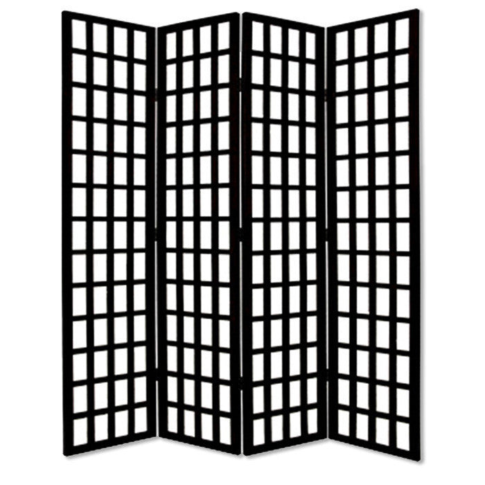 Screen Gems Dakota Screen - SG-50A BLACK | Room Divider | Modishstore