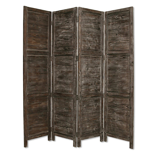 Screen Gems Nantucket Screen - Black | Room Divider | Modishstore