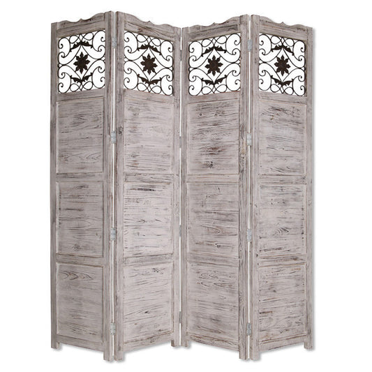 Screen Gems Nantucket Screen - White-1 | Room Divider | Modishstore