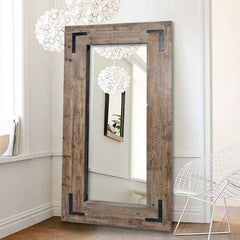 Screen Gems Kent Leaning Wood Mirror 75
