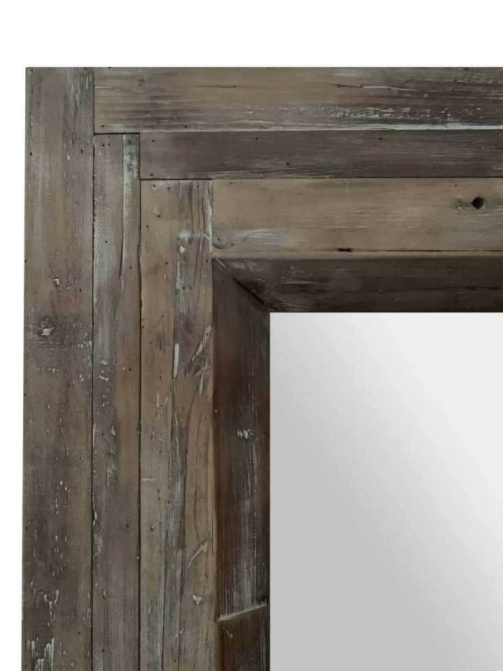 Screen Gems Asher Leaning Wood Mirror 84" x 49" SG19A203 | Mirror | Modishstore-3