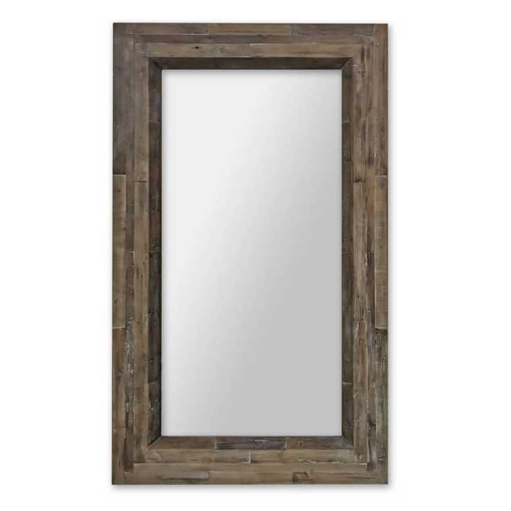 Screen Gems Asher Leaning Wood Mirror 84" x 49" SG19A203 | Mirror | Modishstore-2