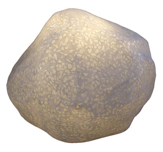 Screen Gems Sandstone Polished Stone With Light W/Glass Pieces - SGS-3005 | Outdoor Lights | Modishstore