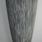 Screen Gems Sandstone Ribbed Finish, Long Conical Planter With Light - SGS3778LO | Planters, Troughs & Cachepots | Modishstore