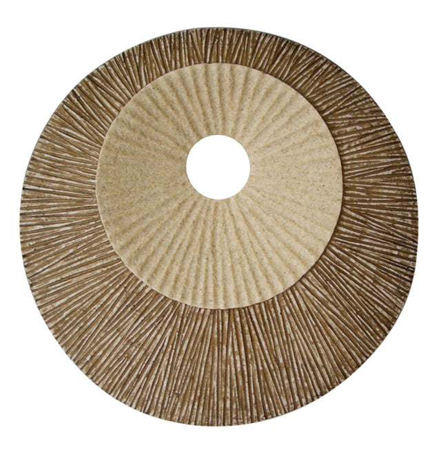 Screen Gems Round Double Layer Ribbed Wall Plaque | Wall Decor | Modishstore-6