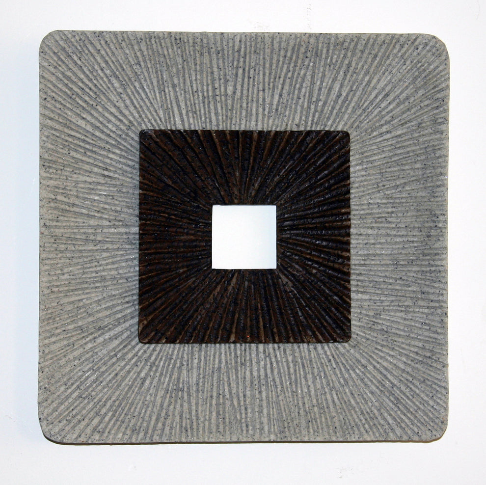 Screen Gems Enclave Square Wall Art - Ribbed Finish | Wall Decor | Modishstore-4