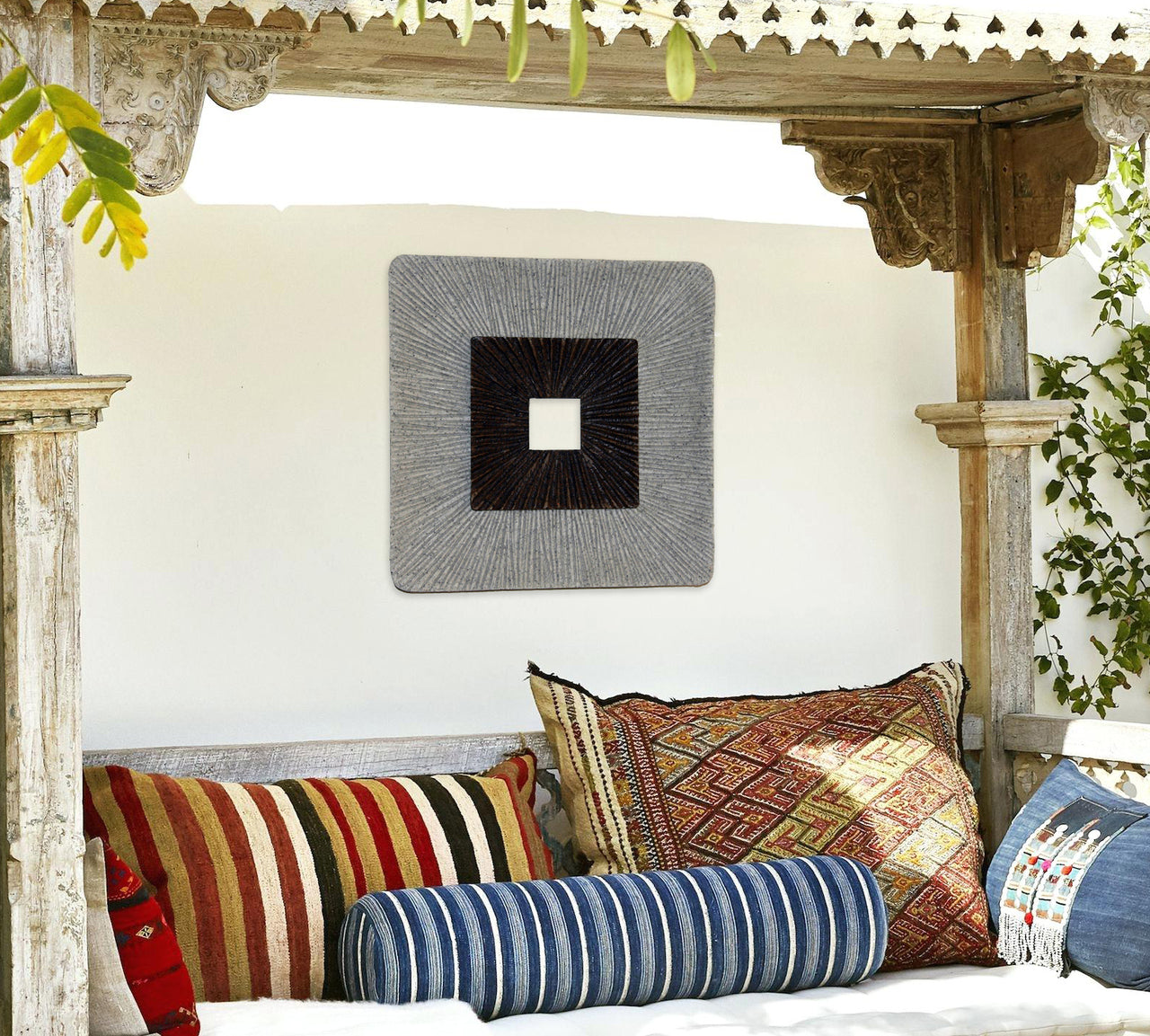 Screen Gems Enclave Square Wall Art - Ribbed Finish | Wall Decor | Modishstore-5