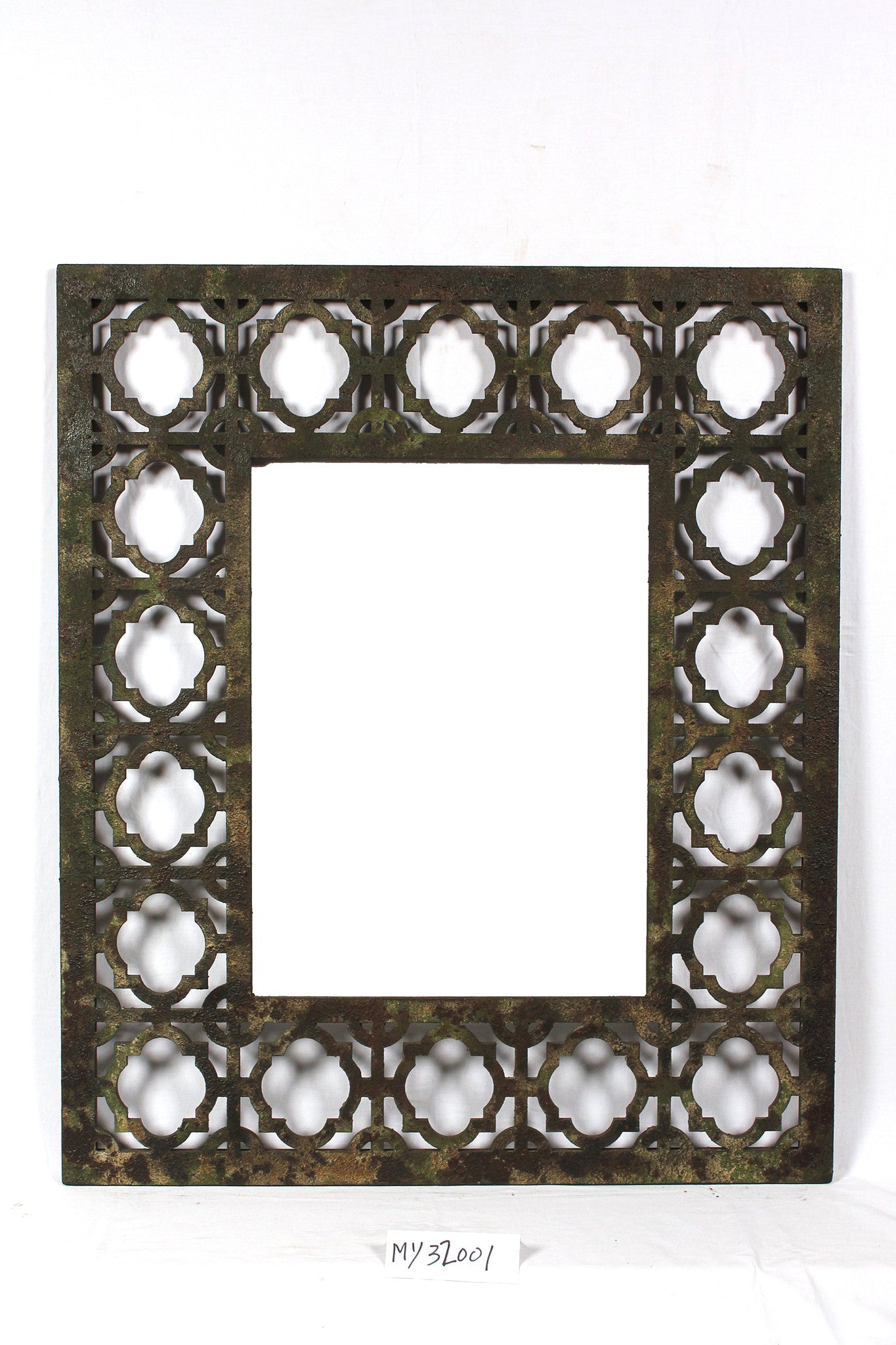 Screen Gems Mirror With Distressed Wood Frame - SGT055 | Mirrors | Modishstore