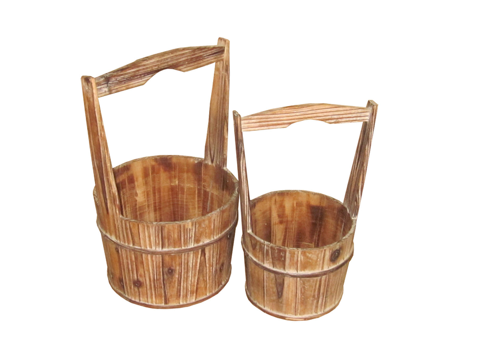 Screen Gems S/2 Garden Planter - SGT076 | Outdoor Planters, Troughs & Cachepots | Modishstore-2