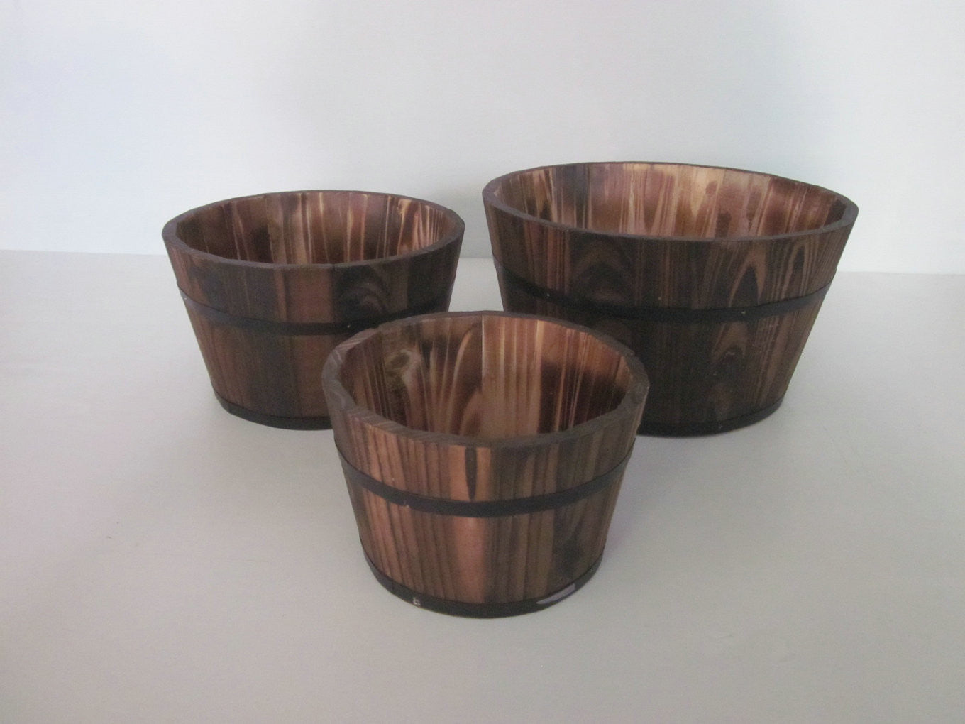 Screen Gems Set Of 2 (6 Pieces) Garden Planter - SGT078 | Outdoor Planters, Troughs & Cachepots | Modishstore