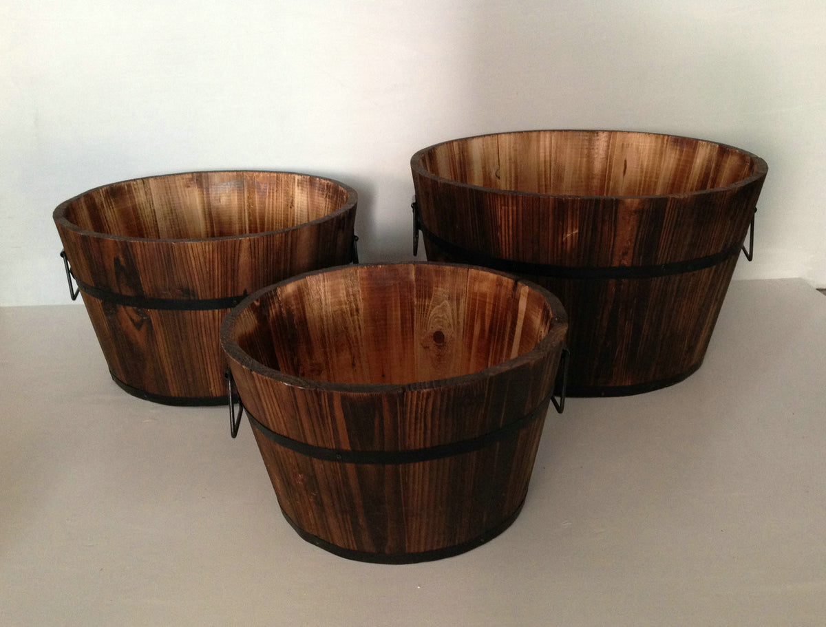 Screen Gems S/3 Garden Planter - SGT079 | Outdoor Planters, Troughs & Cachepots | Modishstore