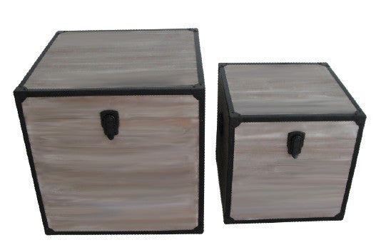 Screen Gems Industrial Square Trunks - SGT17 | Cabinets | Modishstore