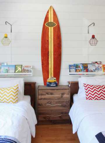 Screen Gems Catch A Wave Surfboard Wall Art SGW91902 | Wall Art | Modishstore