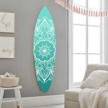 76" x 18" Screen Gems Serenity Surfboard Wall Art SGW91908 | Wall Art | Modishstore