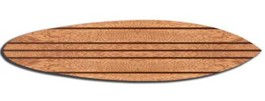 Screen Gems Beach Bum Surfboard Wall Art SGW91915 | Wall Art | Modishstore-2