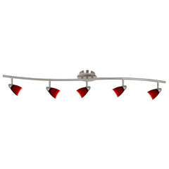 Cal Lighting SL-954-5-BSBRED 5 Light Orbit Light 120V Fixture Body Only