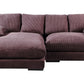 Plush Reversible Deep Seat Sectional Sofa By Modholic | Sectional | Modishstore - 10