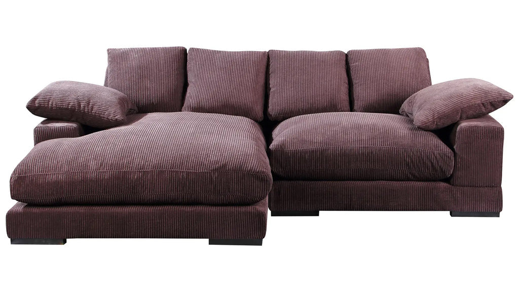 Plush Reversible Deep Seat Sectional Sofa By Modholic | Sectional | Modishstore - 10
