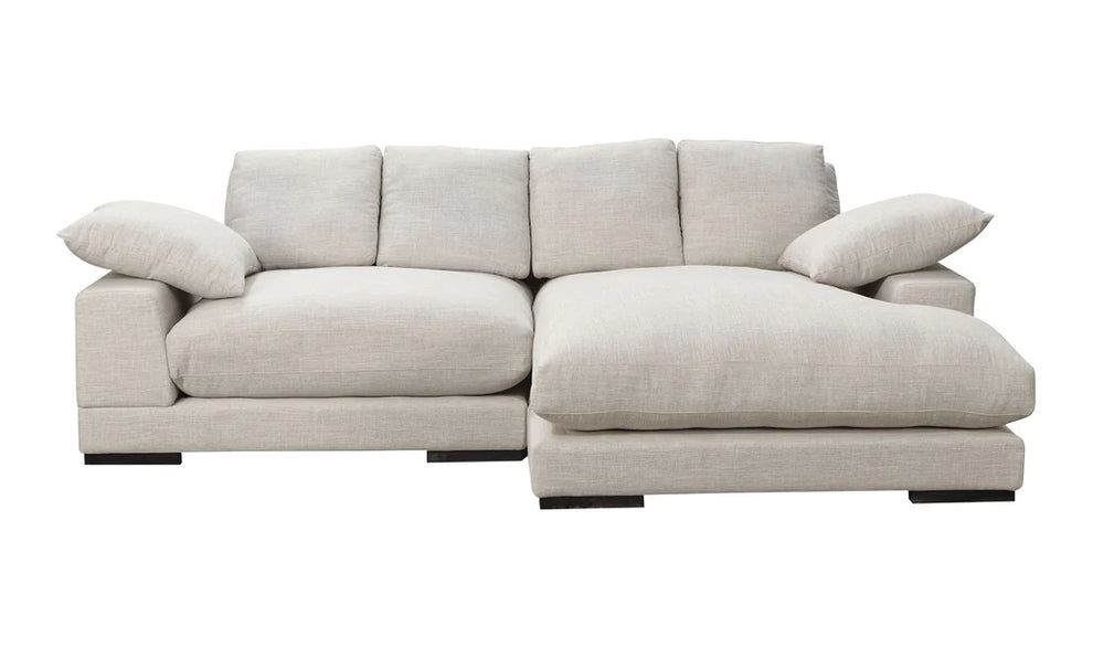 Plush Reversible Deep Seat Sectional Sofa By Modholic | Sectional | Modishstore - 5