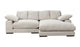 Plush Reversible Deep Seat Sectional Sofa By Modholic | Sectional | Modishstore - 5