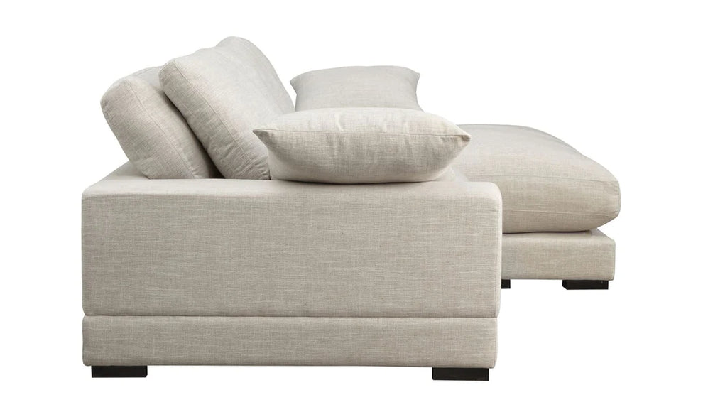 Plush Reversible Deep Seat Sectional Sofa By Modholic | Sectional | Modishstore - 3