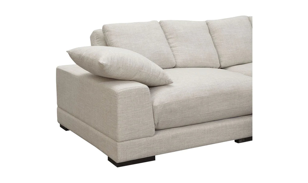 Plush Reversible Deep Seat Sectional Sofa By Modholic | Sectional | Modishstore - 2
