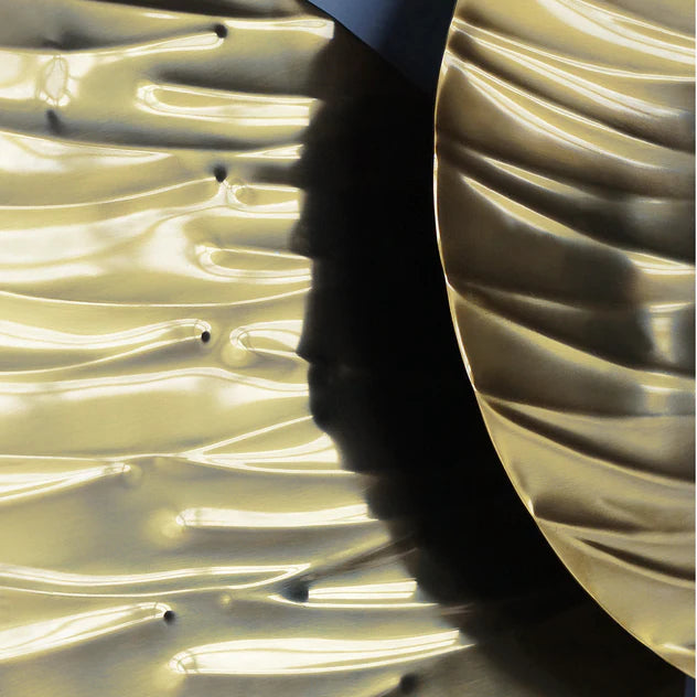 Ripple 21.25"D Wall Art By Gold Leaf Design Group | Wall Art | Modishstore - 2