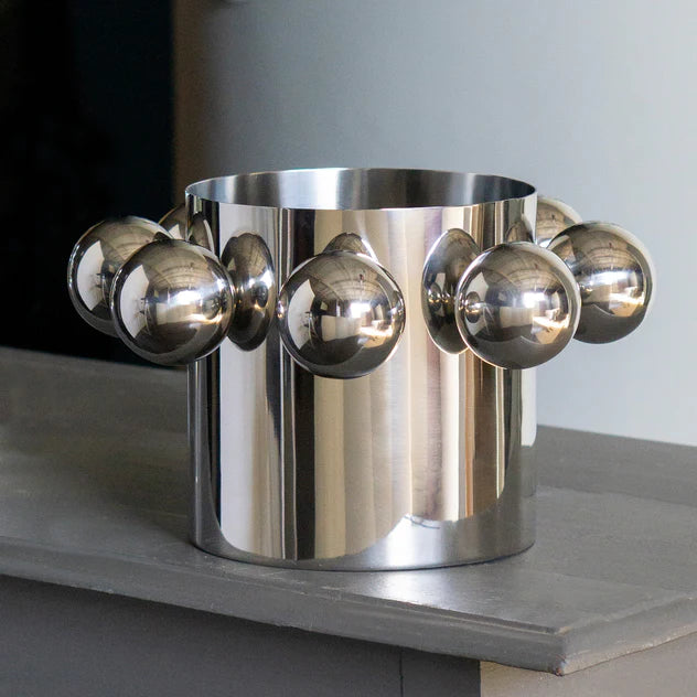 Orbis 12"OD Vase/ Planter/ Scu By Gold Leaf Design Group | Planters, Troughs & Cachepots | Modishstore - 8