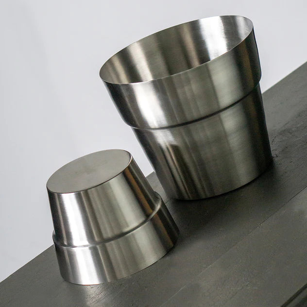 Moda 9"OD Planter/Vase By Gold Leaf Design Group | Planters, Troughs & Cachepots | Modishstore - 3