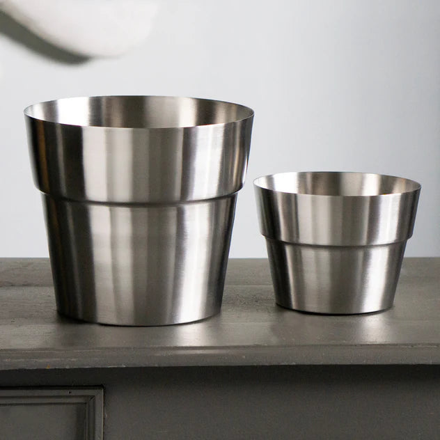 Moda 9"OD Planter/Vase By Gold Leaf Design Group | Planters, Troughs & Cachepots | Modishstore - 4