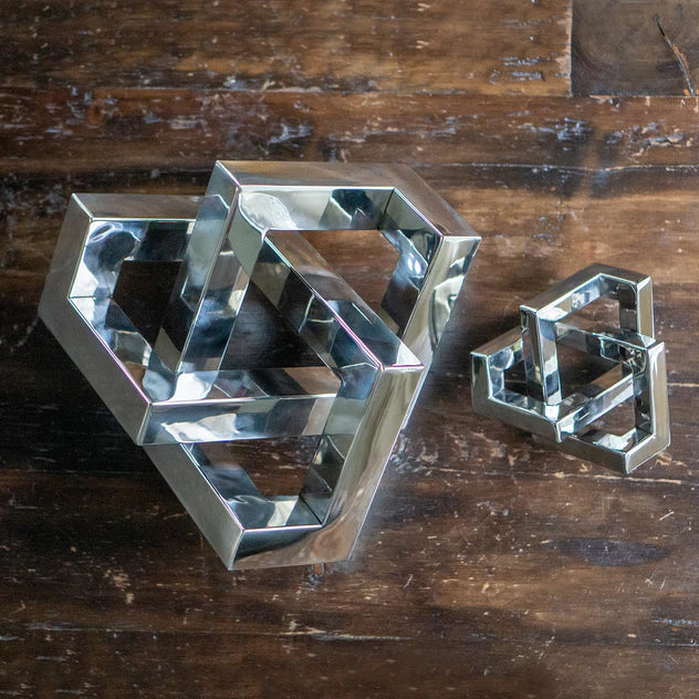 Puzzle 5"H Sculpture By Gold Leaf Design Group | Sculptures | Modishstore - 3
