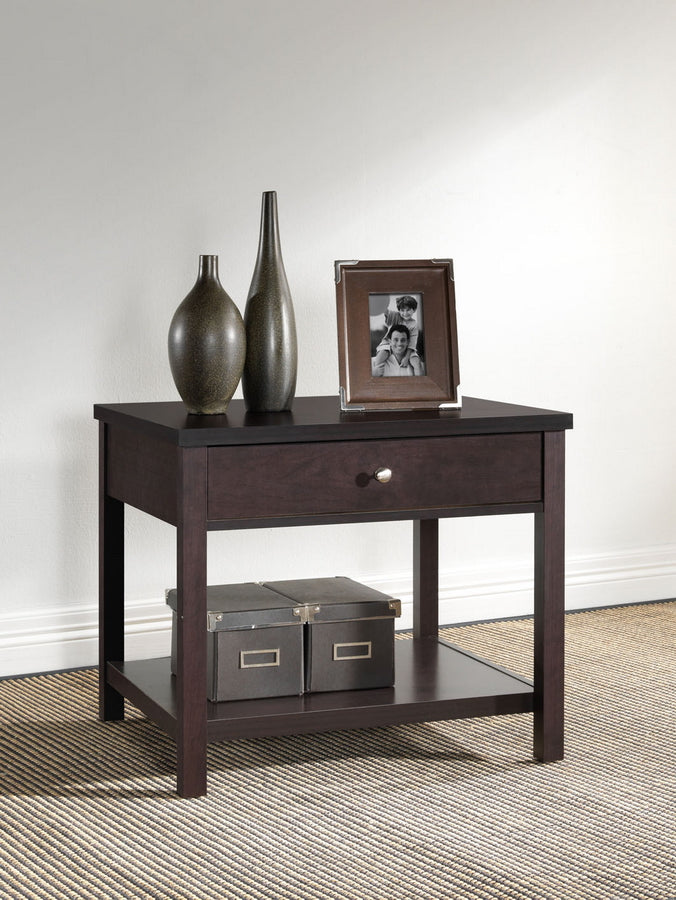 baxton studio nashua brown modern accent table and nightstand | Modish Furniture Store-2