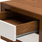 baxton studio warwick two tone walnut and white modern accent table and nightstand | Modish Furniture Store-5