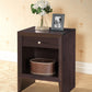 baxton studio leelanau brown modern accent table and nightstand | Modish Furniture Store-2