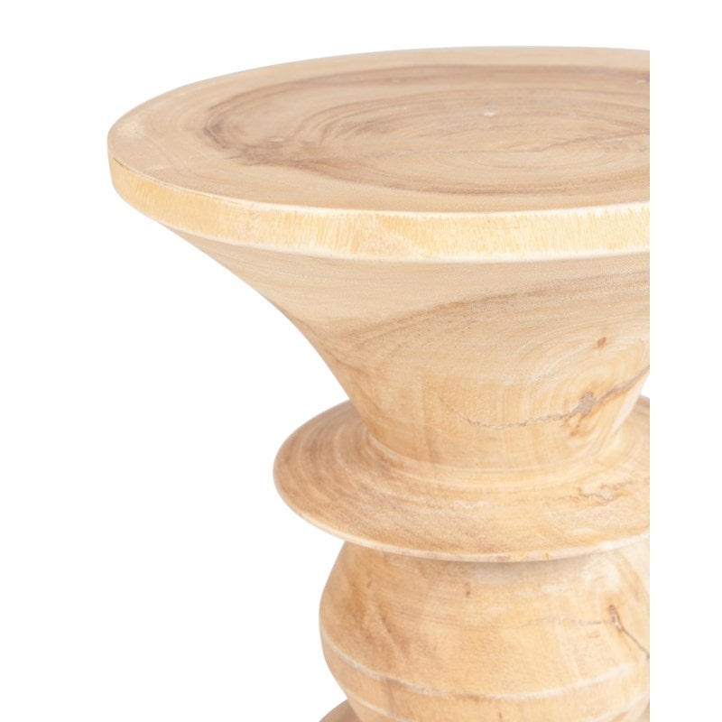 Kate Munggur Wood Accent Table Set of 2 by Jeffan | Accent Tables | Modishstore - 2