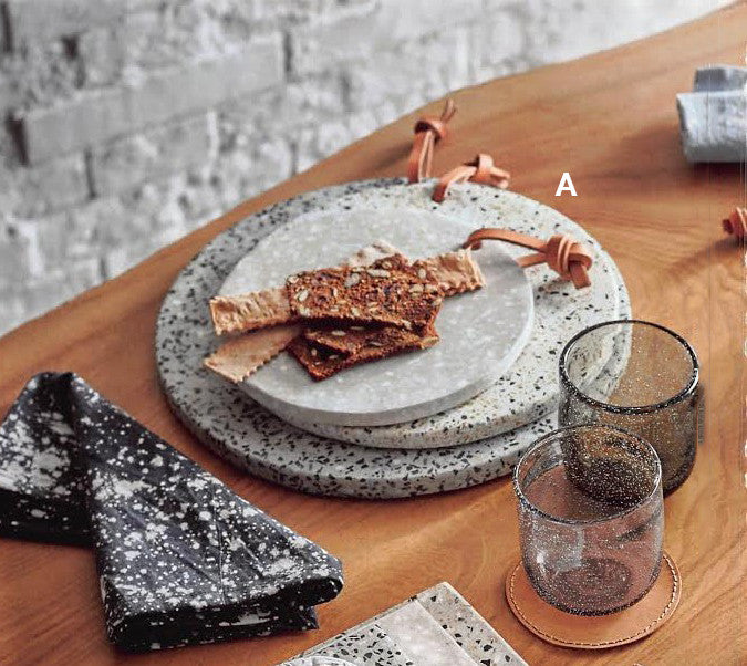 Roost Terrazzo Serving Boards - 3Pcs/Set Of 2