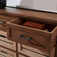 Safavieh Briar Removable 6 Drawer Storage Chest - Brown Frame | Cabinets | Modishstore - 4